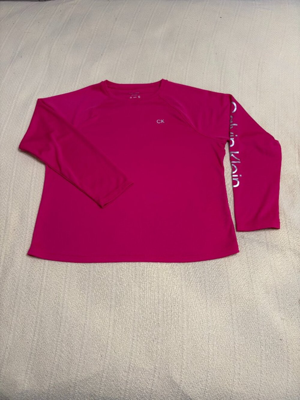 Women's Calvin Klein Performance Athletic Top Pink XL